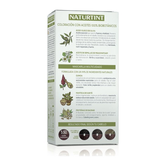 Teinture Naturtint 5.50 Acajou étincelant