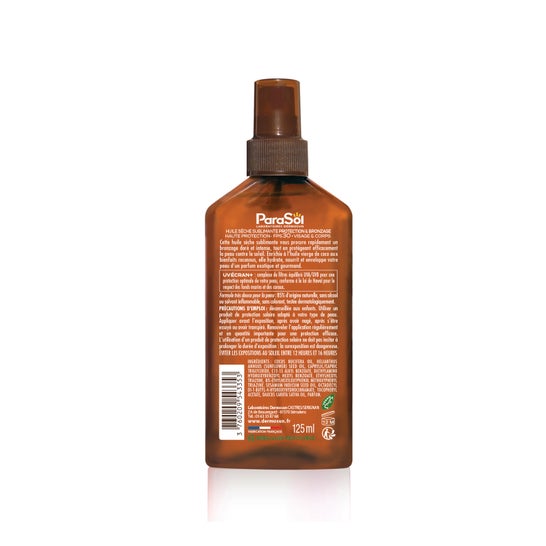 Parasol Huile Sèche Sublimante À L'Huile De Coco SPF30 200ml