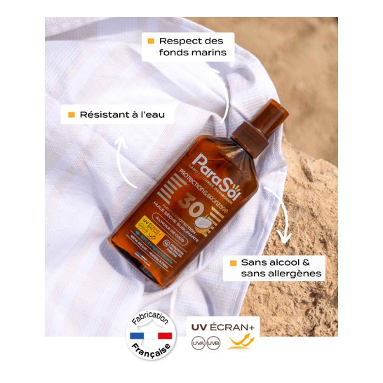 Parasol Huile Sèche Sublimante À L'Huile De Coco SPF30 200ml