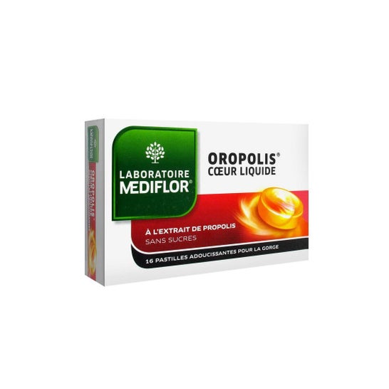 Mediflor Oropolis Coeur Liquide 16 Pastilles