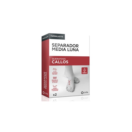 Farmalastic Separador Media Luna Callos Talla Única 2 uds