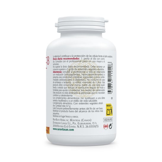 Sura Vitasan Vitamine E8 400Ui 60 Perles
