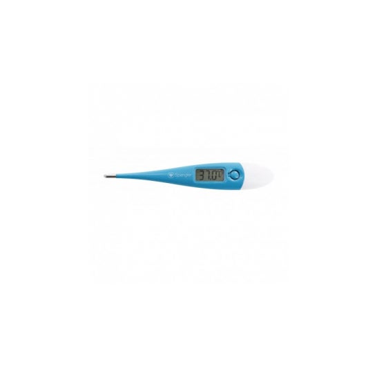 Spengler - Tempo 10 Thermomètre Digital Embout Rigide Coloris Bleu