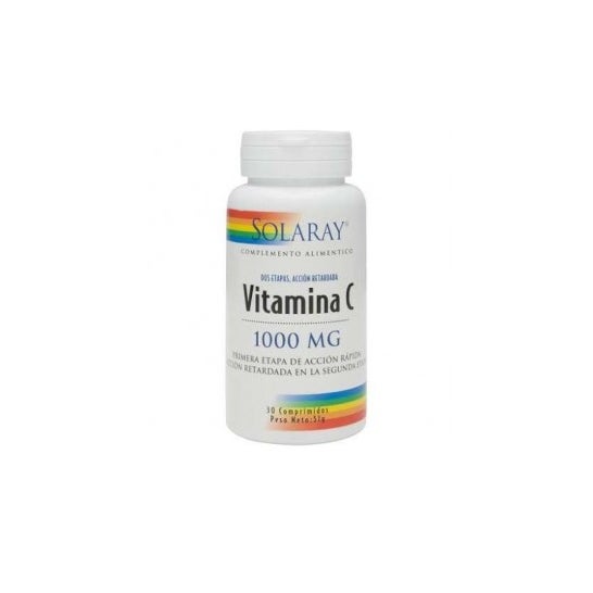 Solaray Small Vit C 1000Mg 1000Mg 30comp