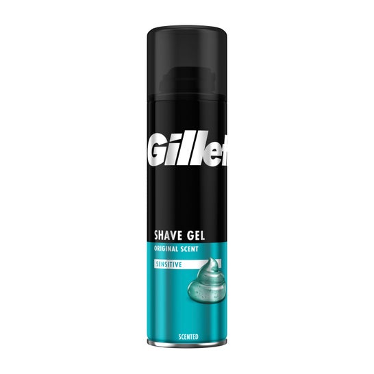 Gillette Gel à raser Spray pour peaux sensibles 200 ml
