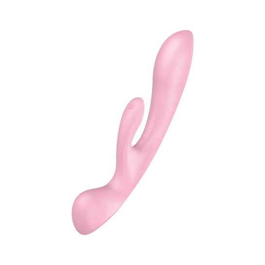 Satisfyer Triple Lover Vibrateur Rose 1ut