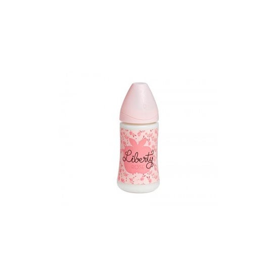 Suavinex™ Vieille bouteille en latex à large goulot 3 positions 270ml