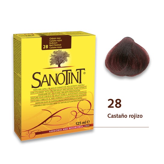 Santiveri Sanotint Tinte Classic 28 Castaño Rojizo 125ml *