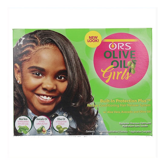 Ors Olive Oil Girls Kit Tratamiento Capilar Alisador
