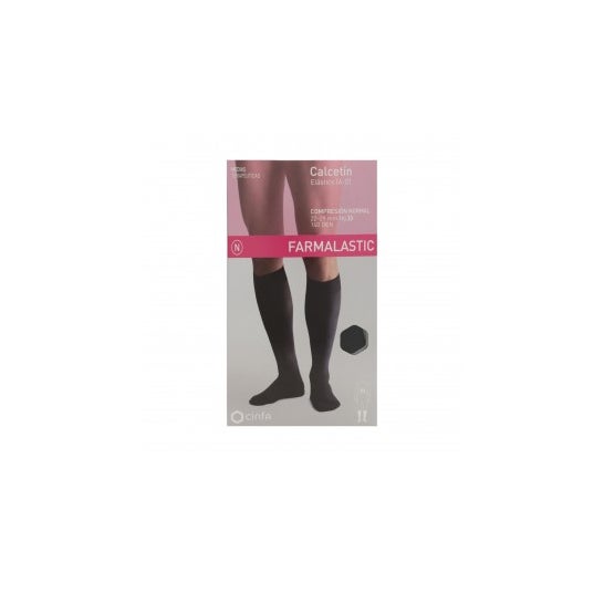 Farmalastic Chaussette (A-D) Compression Normale Bleu TS