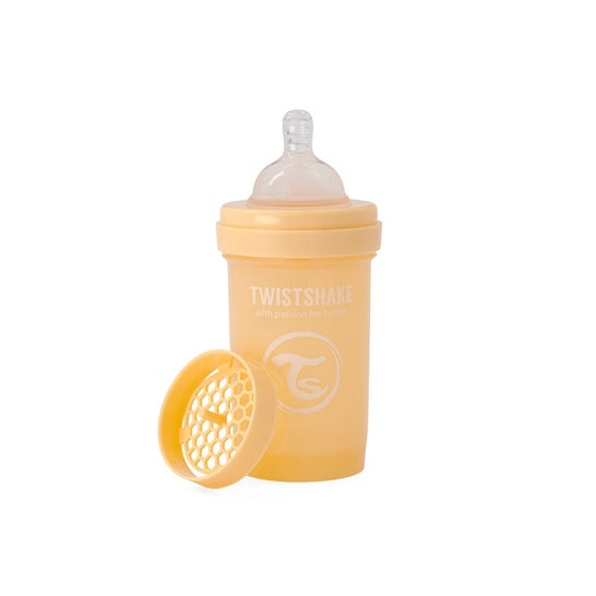 Twistshake Biberon anti-coliques Caramel Beige 180 ml