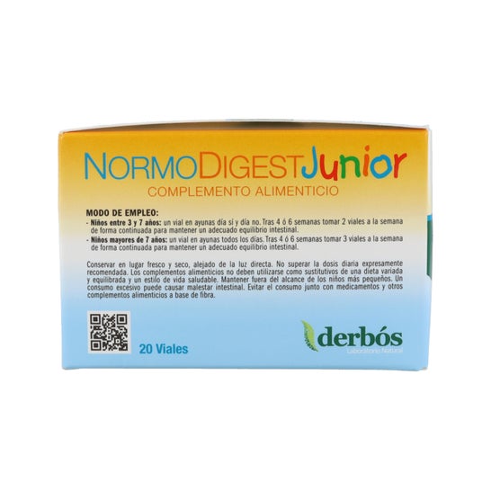 Derbos Normodigest Junior 20 flacons