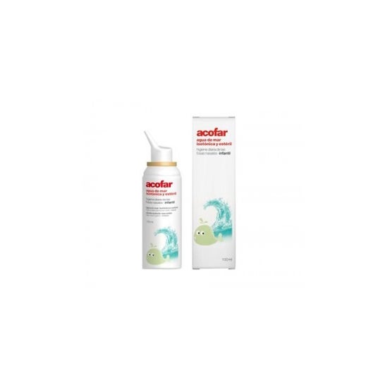 Acofarbaby eau de mer isotonique pour nourrissons 100ml