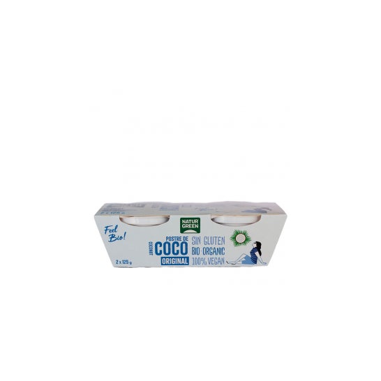Naturgreen Organic Coconut Dessert Original 2x125g
