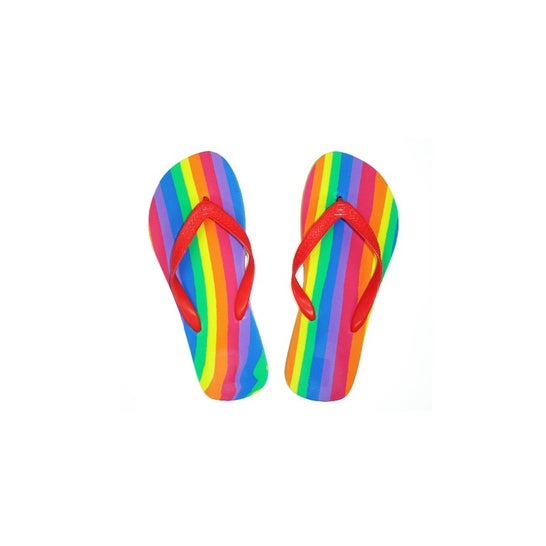 Diverty Sex Pride Tong Drapeau LGBT Taille 40-41 1 Paire