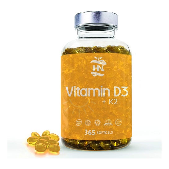 HN Nutrition Vitamine D3 + K2 365caps