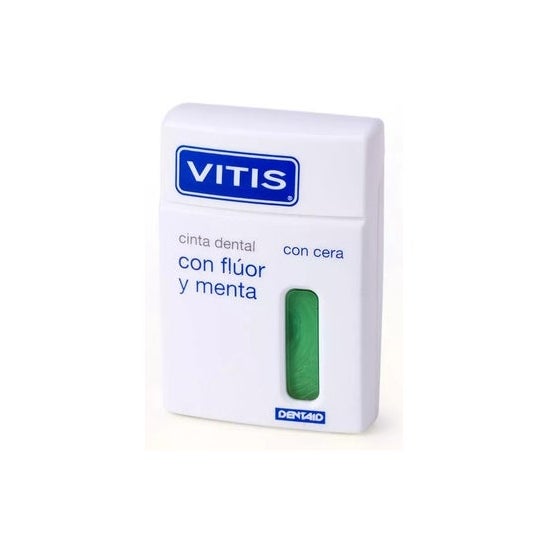 Vitis™ Fil dentaire Fluor Menthe 50 m