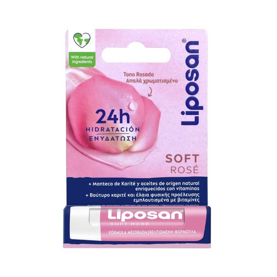 Liposan Soft Rose Baume Lèvres 4.8g