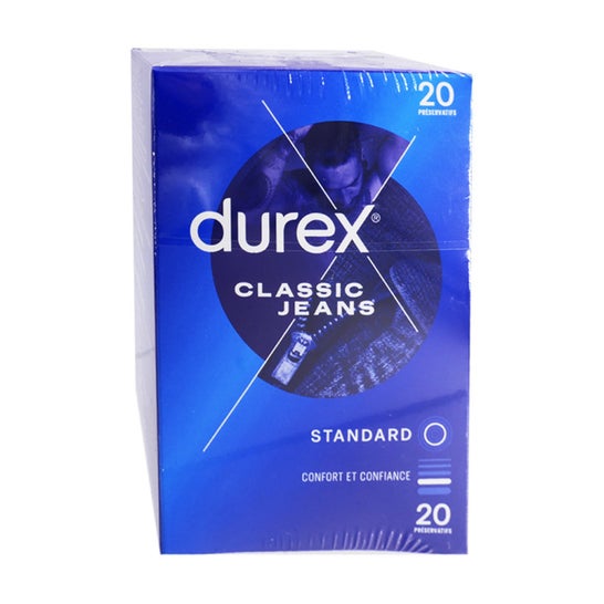 Durex Classic Jeans Préservatifs 20uts
