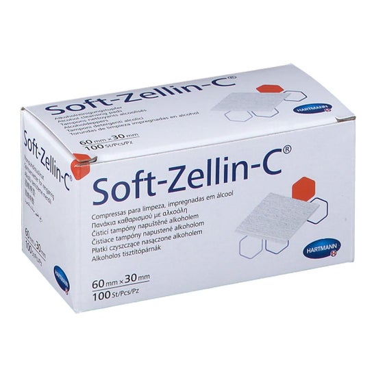 Hartmann Soft-Zellin-C 60x30mm 100uds