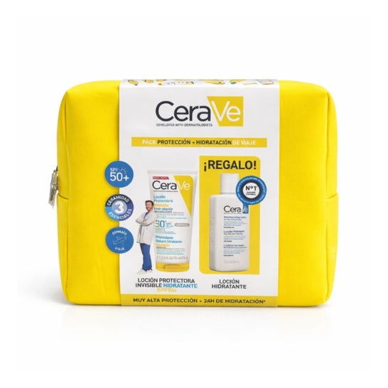 CeraVe Pack Travel Kit Lotion Protectrice Spf50 + Hydratante