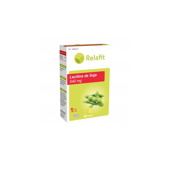 Relafit Lecitina De Soja 540 Mg