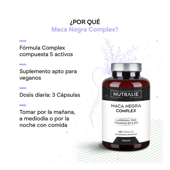 Nutralie Maca Negra Complex Bio 120caps