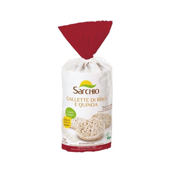Sarchio Galettes de Riz et Quinoa Bio 100g