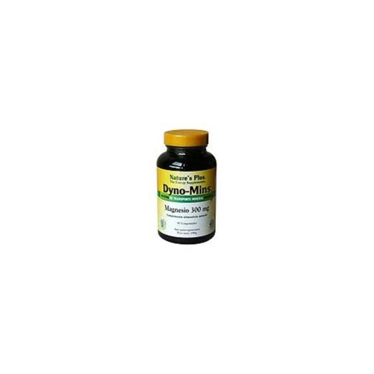Nature's Plus Dyno Mins Magnesio 300 Mg 90 Comp *