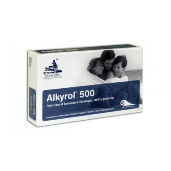 EuroHealth Alkyrol 500mg 120 Gélules
