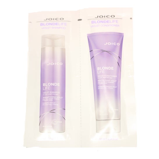 Joico Set Sachets Blonde Life Violet Shampoing + Après Shampoing