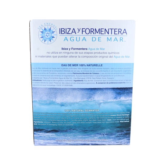 Ibiza y Formentera Eau de Mer Microfiltrée 3L