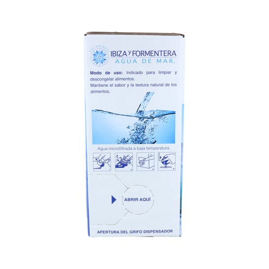 Ibiza y Formentera Eau de Mer Microfiltrée 3L