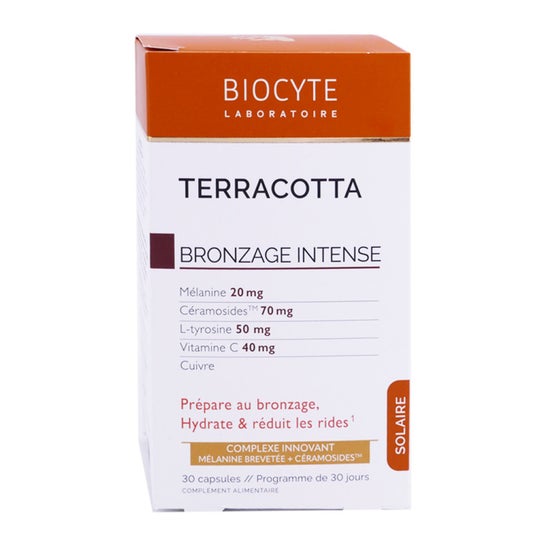 Biocyte Solaire Terracotta Bronzage Intense 30caps