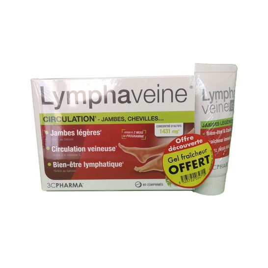 3C Pharma Pack Lymphaveine 60comp + 30ml