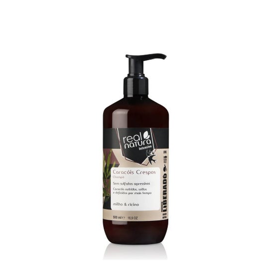 Real Natura Shampoo Caracóis Crespos Liberado 500ml