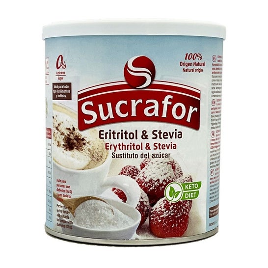 Sucrafor Erythritol & Stevia 500g