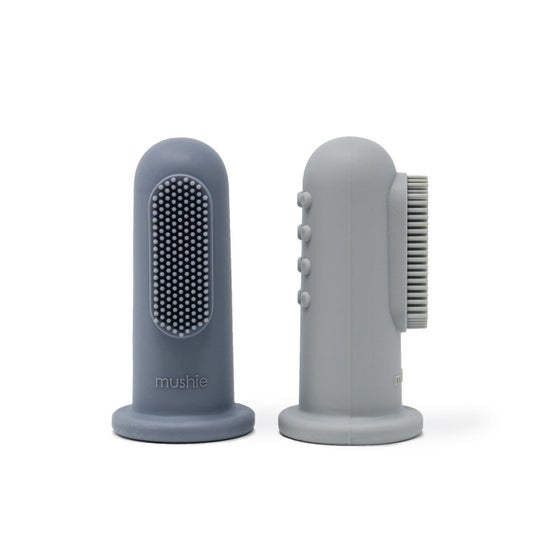 Mushie Brosses à Dents Brosses à Dents à Doigts 2uts