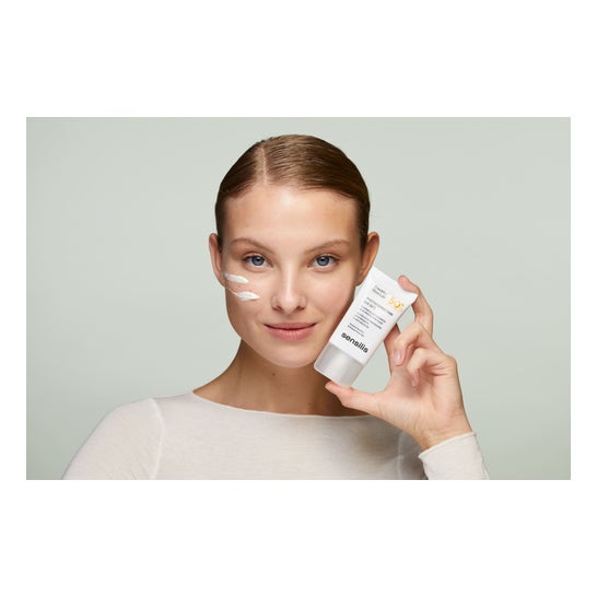 Sensilis Photocorrection [AR 50+] Fluide Raffermissant Anti-Rougeurs SPF50+ 2x40 ml