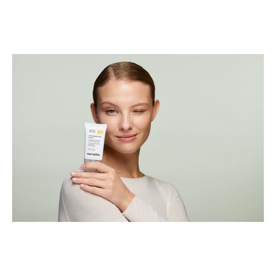 Sensilis Photocorrection [AR 50+] Fluide Raffermissant Anti-Rougeurs SPF50+ 2x40 ml