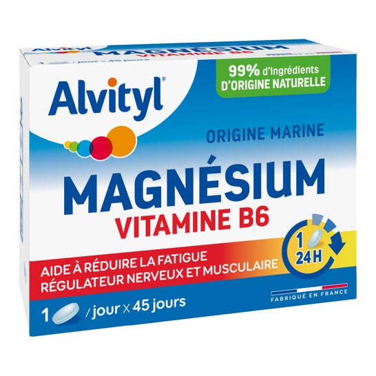 GoVital Magnésium Vitamine B6 45 comprimés