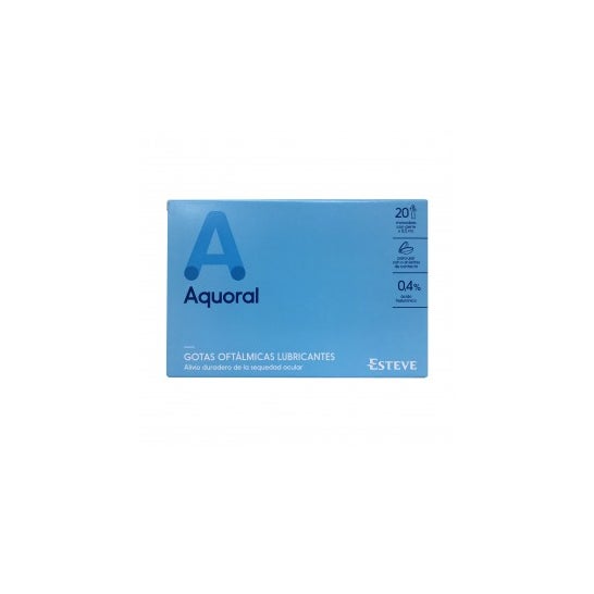 Aquoral Gouttes Ophtalmiques Unidoses 20x0,5ml