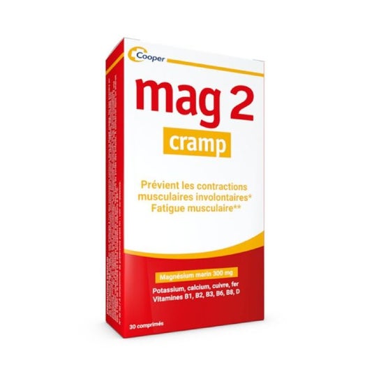Mag 2 Cramp Magnésium 30comp