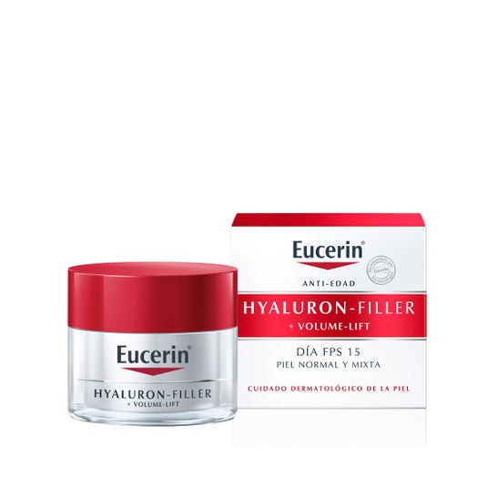 Eucerin HyaluronFiller + Volume Lift Emulsion Soin Jour Peau Normale à Mixte 50ml