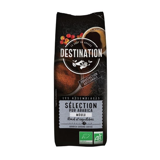 Destination Café moulu Arabica Selection Bio 250g