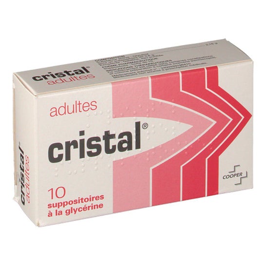 Cooper Cristal Adultes Suppositoires A La Glycerine 10uts Docmorris France