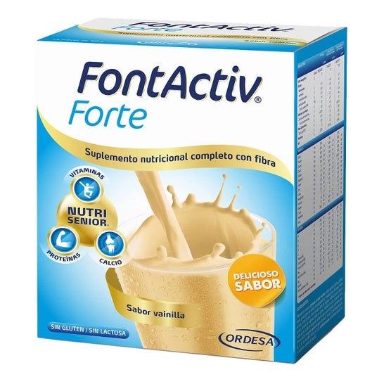 FontActiv Forte Saveur Vanille 14 Sachets