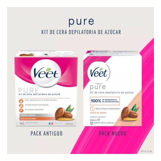 Veet Natudsral Cire chaude 250ml Veet Natudsral Cire chaude 250ml