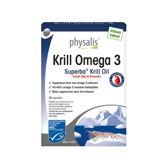 Physalis Krill Omega 3 60caps