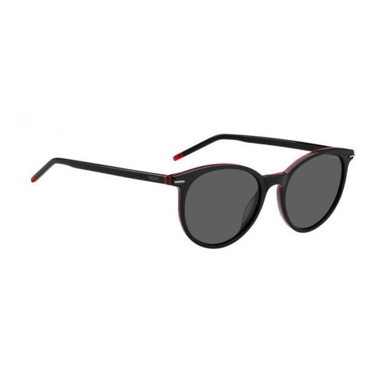 Hugo Boss Lunettes Soleil Hg 1173/S OIT IR Black Red Oval 1ut